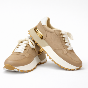 Sneaker Nude Gold
