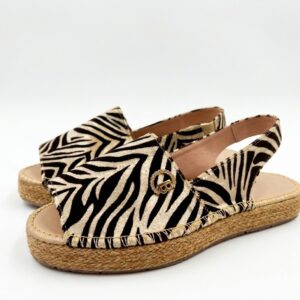 Espadrille Sandalia Sahara en Animal Print