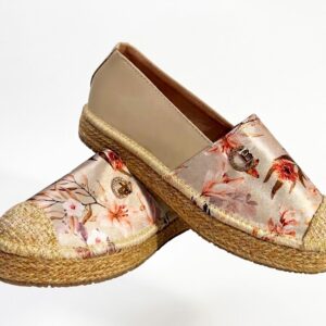 Espadrilles Amara Satin Floral
