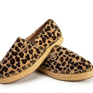 Espadrilles en Pelo Wild Safari Leopard